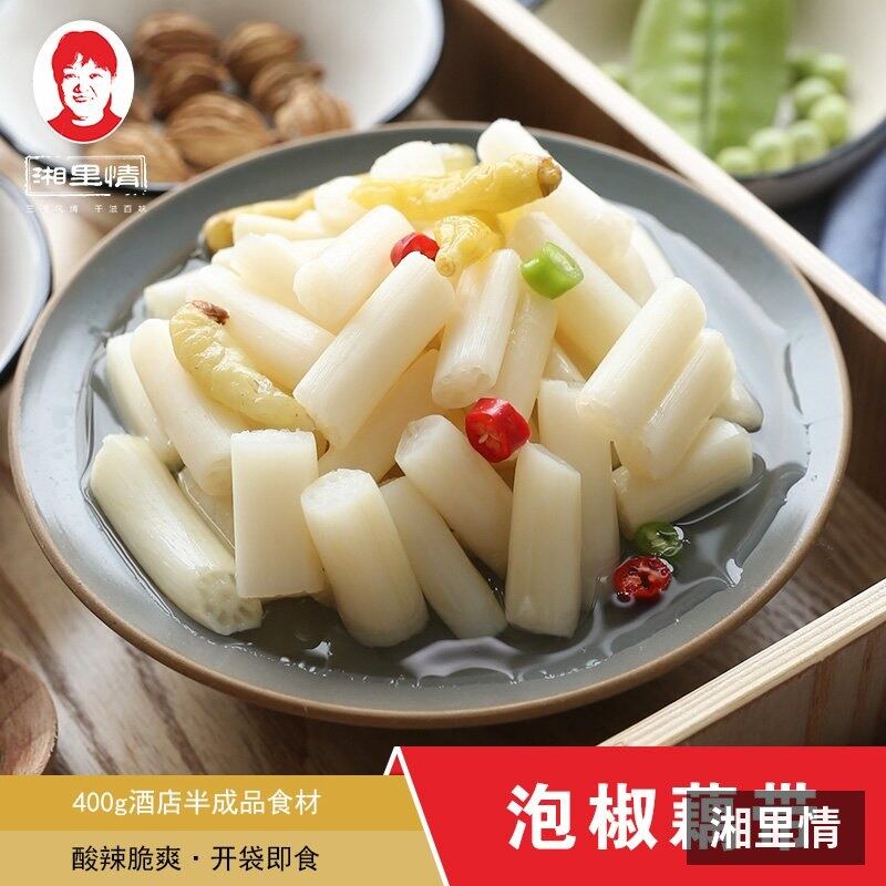 湘里情泡椒藕带 实拍
