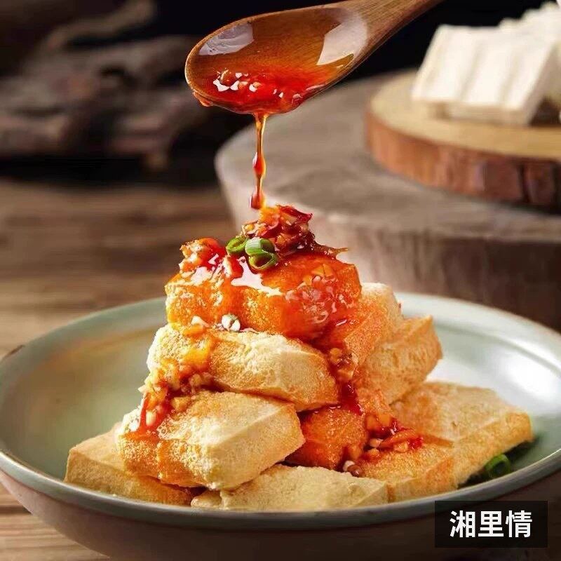 恋佳包浆豆腐 实拍